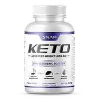 Keto Weight Loss Aid by Snap Supplements - Ketogenic Ketosis Diet Supplement - Suppresses Appetite, Supports Metabolism, Turn Fat into Fuel (Keto, 14 Capsules)