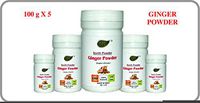 Herbo Natural AyurVedic Ginger/Sonth Powder (100 gm/3.52 oz) GMP Certified (Pack of 5)
