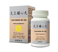 Tian Wang Bu Xin Herbal Supplement Helps for Replenishing The Blood to Strengthen Heart Functions, Replenishing The Blood to Strengthen Heart Functions 350gm 100 Pills Made in USA