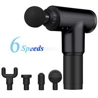 6 Speeds Massage Gun, Cordless Handheld Deep Tissue Muscle Massager, Chargeable Percussion Device Super Quiet