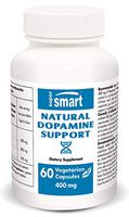 Supersmart - Natural Dopamine Support 400 mg (Neuravena) - Brain Nutrition and Food with Avena Sativa Extract - Memory Booster Supplement | Non-GMO - 60 Vegetarian Capsules