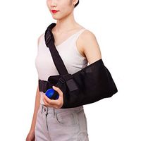 Shoulder Immobilizer for Broken Fractured Arm Shoulder Rotator Cuff Support Brace for Tear, Dislocation,Sprains and Strains Suits Both Men & Women, One Size,Rightarm