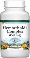 Hemorrhoids/Bleeding Piles Complex - Horse Chestnut, Cayenne, Witch Hazel and More - 450 mg (100 Capsules, ZIN: 517073)