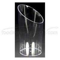 Royal Plasticware Miniatures Clear Cylindrical Dessert/Taster Shooter, 2.5 Ounce - 24 per pack - 10 packs per case.