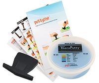 TheraPutty Standard Exercise Putty Blue - Firm 6 OZ + Puttycise Key Turn TheraPutty Exercise Tool + Manual Bundle