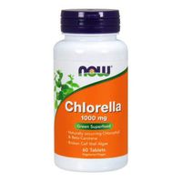 Now Foods Chlorella 1000mg, 60 tabs ( Multi-Pack)