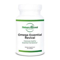 Omega Essential Revival Improves Healthy Essential Fat Balance - 120 Softgels by Reborn Natural