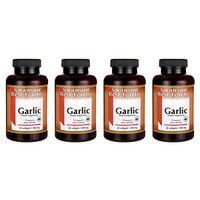 Swanson Garlic 500 Milligrams 60 Sgels (4 Pack)