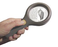 LED Magnifying Glass – Handheld 3X Large Magnifier Glasses with 3 Bright LED Lights – for Seniors, Reading Small Type, Jeweler, Eyesight Issues, Fine Details