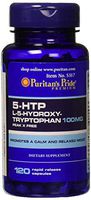 Puritans Pride 5-htp 100 Mg (griffonia Simplicifolia) Capsules, 120 Count