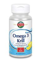 Kal 500 Mg Omega 3 Krill, 60 Count