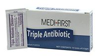 Medi-First Triple Antibiotic Ointment, 0.5 Gram Packets - 1/Box of 10 Packets