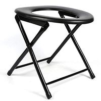 ZBYXZIGJ Foldable Elderly Toilet Seat Portable Bathroom Stool Multi-Function Toilet Stool Easy to Fold Save Space