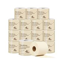 LederleiterUSA Portable Paper Towels, 3 Layers Hollow Replacement Roll Paper Toilet Paper Table Kitchen Paper for Home Office 10 Rolls