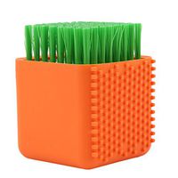 Meolin Silicone Laundry Underwear Brush Home Cleaning Tool,Silicone + plastic,2.162.162.75inch