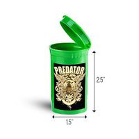 Predator Bear First Aid Case Pill Container ID 7080G