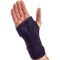 Bilt-Rite Mastex Health Ambidextrous Wrist Splint, White, Medium