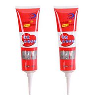 Shan-S New Cleaning Agent (2Pcs) to Mold Mildew Cleaner Wall Mold Removal Ceramic Tile Pool In Addition Cleaner Caulk Gel Kitchen Bathroom Fungus Removal Cream Quick Cleaning Tool 120g (2 Pack)