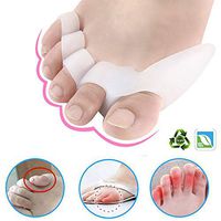 Bunion Splints, Bunion Corrector, Bunion Pain Relief, Easy Wear in Shoes, Alleviating Pain After Yoga and Sports Activities (2 Pair)