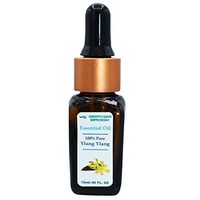 Ylang Ylang Essential Oil-100% Pure & Therapeutic Grade for Aromatherapy, Relaxation, Steamer, Massage, Positive Mood, Meditation & Yoga, Perfumery, Baths, Hair Care, Saunas - 12ml (Approx 200 Drops)