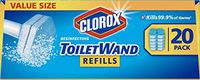 Clorox ToiletWand Disinfecting Refills, Disposable Wand Heads - 20 Count