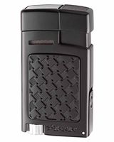 Xikar Forte Houndstooth Soft Flame Lighter (Black Houndstooth)