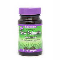BlueBonnet Saw Palmetto Berry Extract Soft Gels, 30 Count