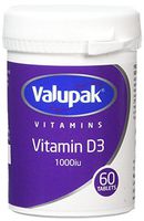 Valupak Vitamin D Tablets - Pack Of 60 Tablets