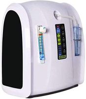 DFGHJ Household Portable Oxygen Respirator, 1-6 Liter Adjustable Large Flow/Touch Screen Elderly Small