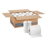 Enmotion Paper Towel 10" x 800' [GP-Professional 89460] White Roll Towels Fits Touchless EnMotion Automatic Commercial Towel Dispensers (Packed 6 Rolls)