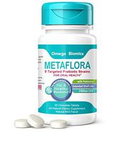METAFLORA for Oral Health - Probiotic Supplements - 3 Billion CFU per chewable - 30 Daily Time Release Pearls