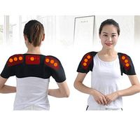 sholdnut Shoulder Pad Belt Magnetic Therapy Thermal Self-Heating Shoulder Brace Protector, Prevents Slouching and Alleviates Upper Back and Neck Pain