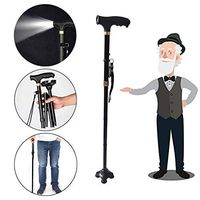 SUJING Folding Cane - Travel Adjustable Folding Canes and Walking Sticks, Foldable Walking Cane for Men, Women