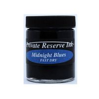 Private Reserve Fast Dry Ink Midnight Blues 66ml Bottled Ink - PR-15F