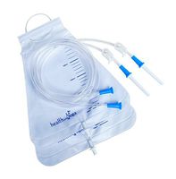 Super Economical Enema Bag Kit (2 Quart) - BPA and Latex Free - Foldable and Compact - Travel Compatible (2 Pieces)