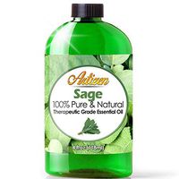 4oz - Artizen Sage Essential Oil (100% Pure & Natural - UNDILUTED) Therapeutic Grade - 4 Ounce Bottle