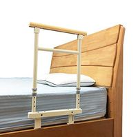 Bed Cane Assist Rail Side Rails for Elderly Seniors & Adult Handicap Grab Bars Restraints Railing Bed Guard Lift Assist Devices Portable Safety Bed Rail for Home Hospital Dorm, 1 PCS
