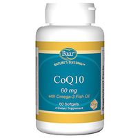Baar Nature's Blessing CoQ10 with Omega-3 Fish Oil Softgels