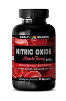 Muscle Workout Pills - NO2 - Nitric Oxide Muscle Pump 2400mg - Nitric Oxide Supplements for Sex - 1 Bottle 90 Capsules