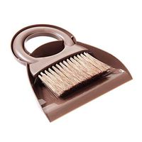 Desktop Dustpan Cleaning Broom Combination Practical Small Wall Hanging Broom Dustpan Set Handy Dust Cleaning Sweeping Brush