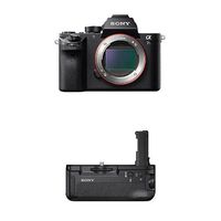 Sony ILCE7SM2/B Full-Frame Mirrorless Interchangeable Lens Camera With Battery Grip Bundle
