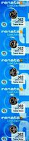 Pkg/5 Type 362 Renata Swiss Watch Batteries