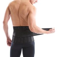 Vital Salveo-Germanium and Bamboo Back Support Lift Heavy Objects, Standing, Relive Back Pain SC-Pro(XXXL)