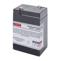 6V 4.5Ah F1 Replacement Battery for Lithonia FX EL
