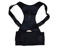 Magnetic Back Posture Corrector Belt for Straightener Brace Shoulder Belt Support Straight,China,Black,4XL