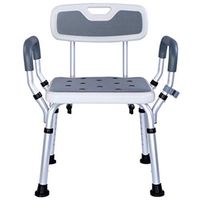 KYSZD-Benches Shower Chair Bath Seat/Showering Stool Seat Bench/Adjustable Height/Medical Bath Tool for Disabled, Seniors, Bariatric (330lbs)