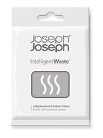 Joseph Joseph 30005 Intelligent Waste Replacement Carbon Odor Filters for Totem Titan Compost Bin, Pack of 2, Black