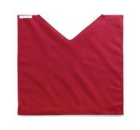 Adult Bib, Comfort Fit, Extra Large with Crumb Catcher, Red