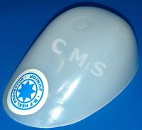 M-F Athletic Plastic Heel Protector Cup Heat Moldable Small Junior Women 7.5 and Less (ONE Heel Cup)