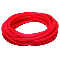 CanDo 10-5872 Sup-R Latex Free Exercise Tubing, 25' Roll, Light, Red